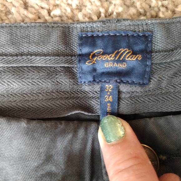 Good Man Brand Gun Metal Gray Pants NWT - Picture 9 of 13